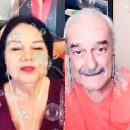 tan shoes and pink shoelaces