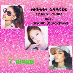 7 Rings Lyrics And Music By Ariana Grande Ft Nicki Minaj