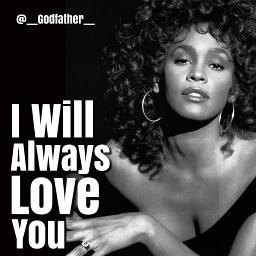 Sing Whitney Houston I Will Always Love You On Smule With GODFATHER Smule