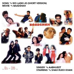 Short Woh Ladki Jo Baadshah Lyrics And Music By Aabhijeet Bhattacharya Arranged By Drma28 short woh ladki jo baadshah