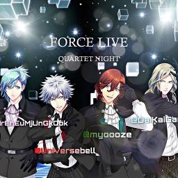Force Live Romaji Lyrics And Music By Quartet Night Arranged By Yukirin24