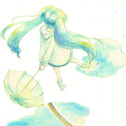 Rain Stops Good Bye 初音ミク Lyrics And Music By Null Arranged By Sapuru