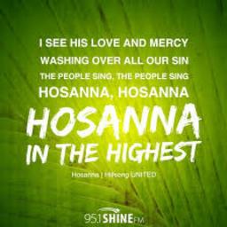 Hosanna Lyrics And Music By Hillsong Arranged By Loverwithanf