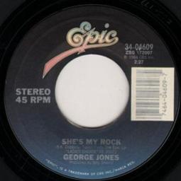 She S My Rock Lyrics And Music By George Jones Arranged By Sparky Mac