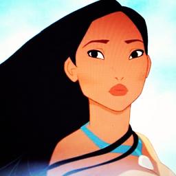 Färger I En Vind Pocahontas