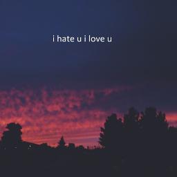 I Hate U I Love U Lyrics And Music By Gnash Ft Olivia O Brien Arranged By Celiallonsy