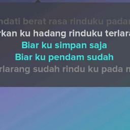 Rindu Yang Terlarang Duet Lirik