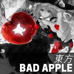 Bad Apple Lyrics And Music By Arranged By Shiningcookie