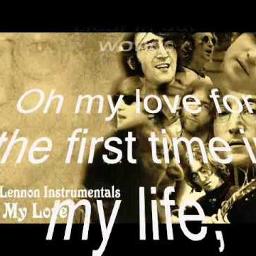 Oh My Love Lyrics And Music By John Lenon Arranged By Didik Sc