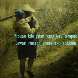 Ibu Lyrics And Music By Iwan Fals Arranged By X Putrhoaji Am f am ribuan kilo jalan yang kau tempuh f dm e am lewati rintang untuk aku anakmu am f am ibuku sayang masih terus berjalan f dm e am walau tapak kaki, penuh darah penuh nanah. lyrics and music by iwan fals arranged