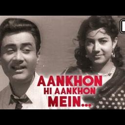 AANKHON HI AANKHON MEIN SONG LYRICS