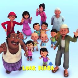 Luar Biasa Lyrics And Music By Upin Dan Ipin Arranged By Evi Selvina123