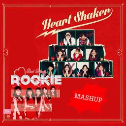 Mashup Rookie X Heart Shaker Lyrics And Music By Red Velvet Twice W Vocals Parts Arranged By Veveren