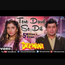 Short Tere Dard Se Dil Lyrics And Music By Kumar Sanu Arranged By Waf Debjani short tere dard se dil lyrics