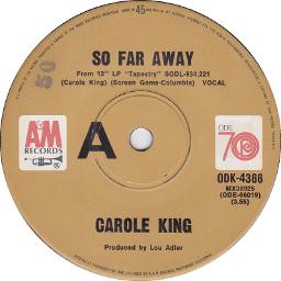 So Far Away Lyrics And Music By Carole King Arranged By Njlouis 211