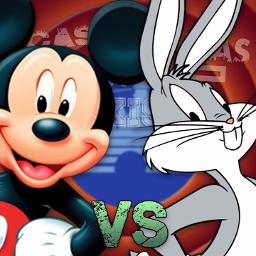 mickey mouse vs bugs bunny