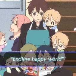 Gakuen Babysitters Op Endless Happy World Lyrics And Music By Ono Daisuke Arranged By Kohiikappu