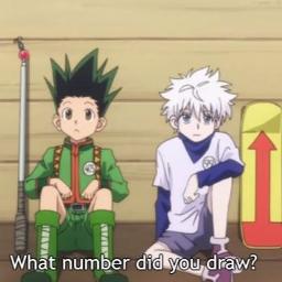 Gon To Killua What Number Did You Draw Lyrics And Music By Gon Killua Arranged By Alluka Zoldyeck