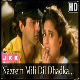 Hq Nazrein Mili Dil Dhadka Ost Raja Lyrics And Music By Udit Narayan Alka Yagnik Arranged By Jeky Kayakue hq nazrein mili dil dhadka ost raja