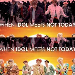 Bts Idol X Not Today Mashup Lyrics And Music By Bts 방탄소년단 Arranged By Btsxama