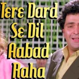 Short Tere Dard Se Dil Aabad Lyrics And Music By Kumar Sanu Arranged By Anamul2017 short tere dard se dil aabad lyrics