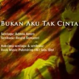 Bukan Aku Tak Cinta Lyrics And Music By Saleem Arranged By Jo3
