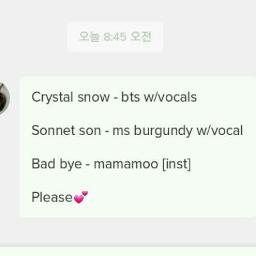 Crystal Snow W Vocal Lyrics And Music By Bts 방탄소년단 Arranged By Lazyboneslab